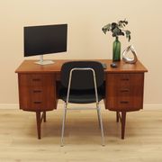 Teak desk, Danish design, 1970s, made in Denmark