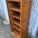 Curtain bookcase
