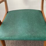 Scandinavian armchair from the 60s in solid beech