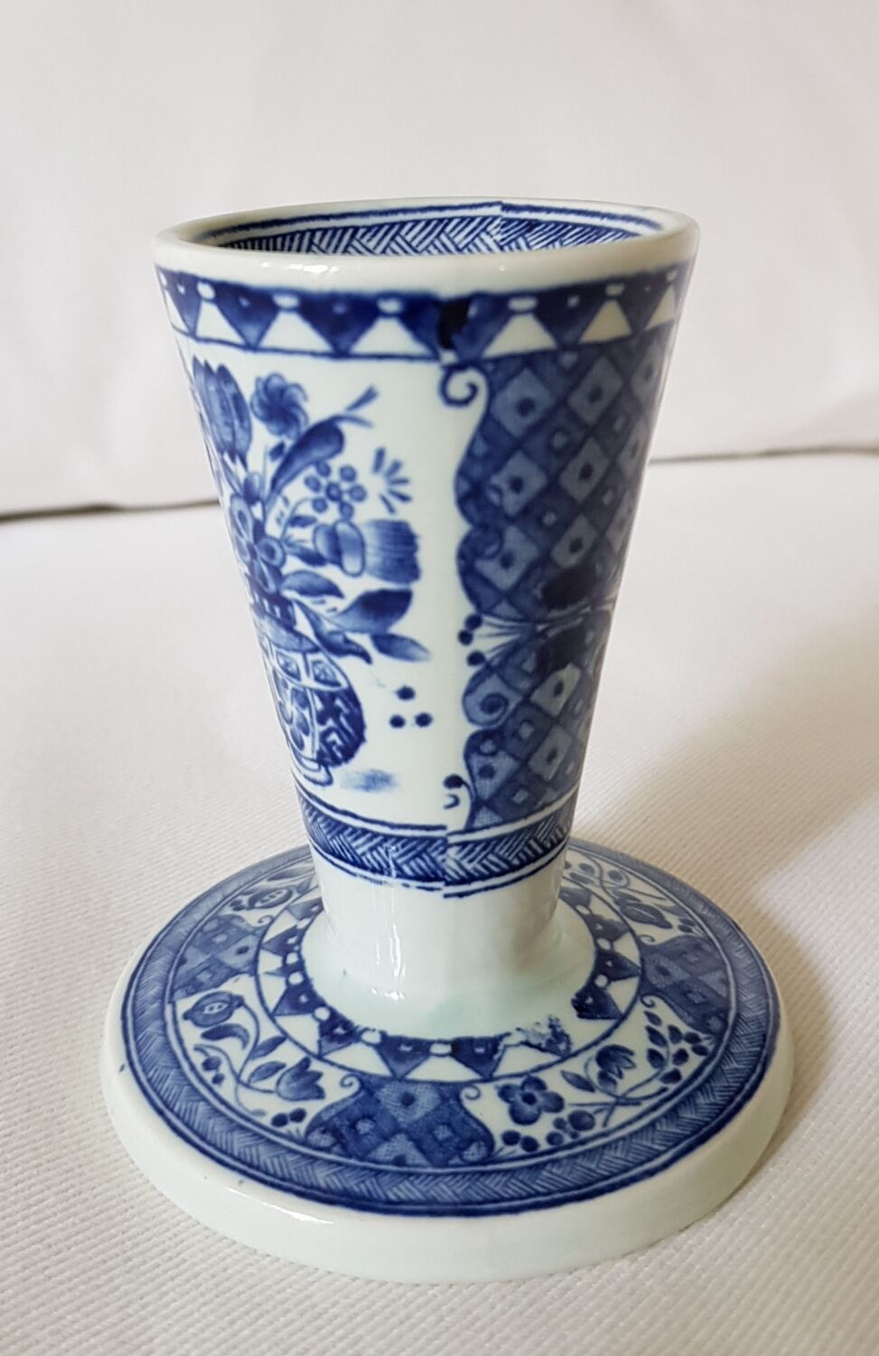 Bougeoir bleu blanc, Royal Sphinx Maastricht