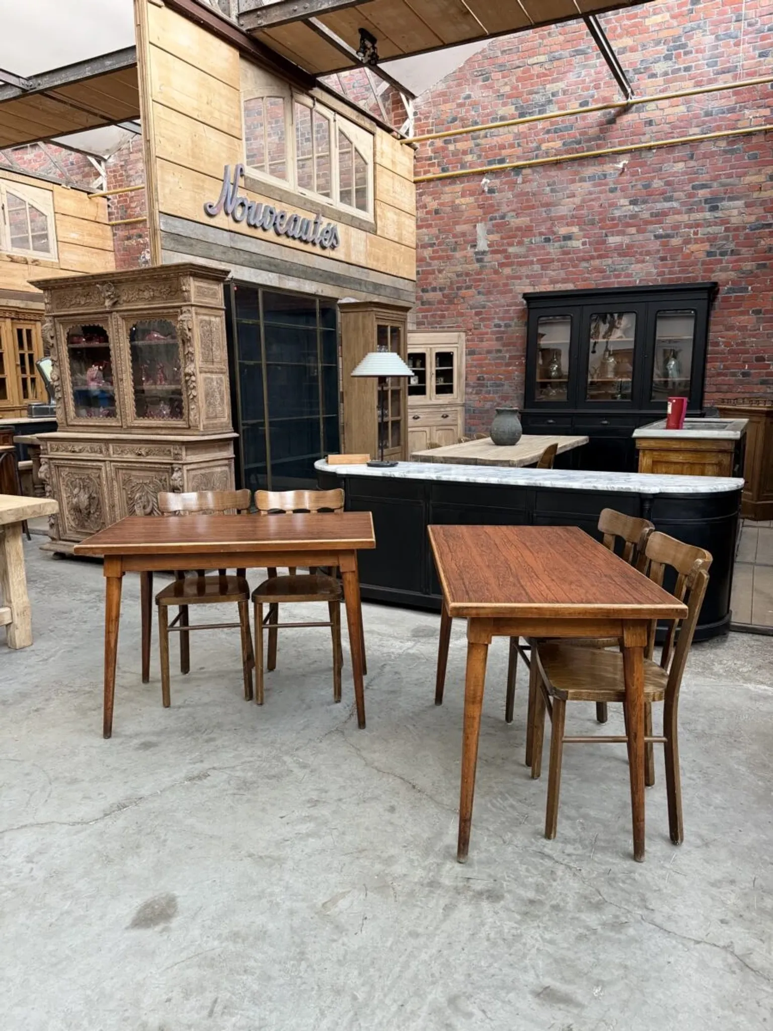 Pair of 1960s bistro tables