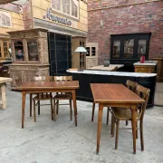 Pair of 1960s bistro tables