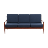 3-seater sofa by Grete Jalk, France Son, teak