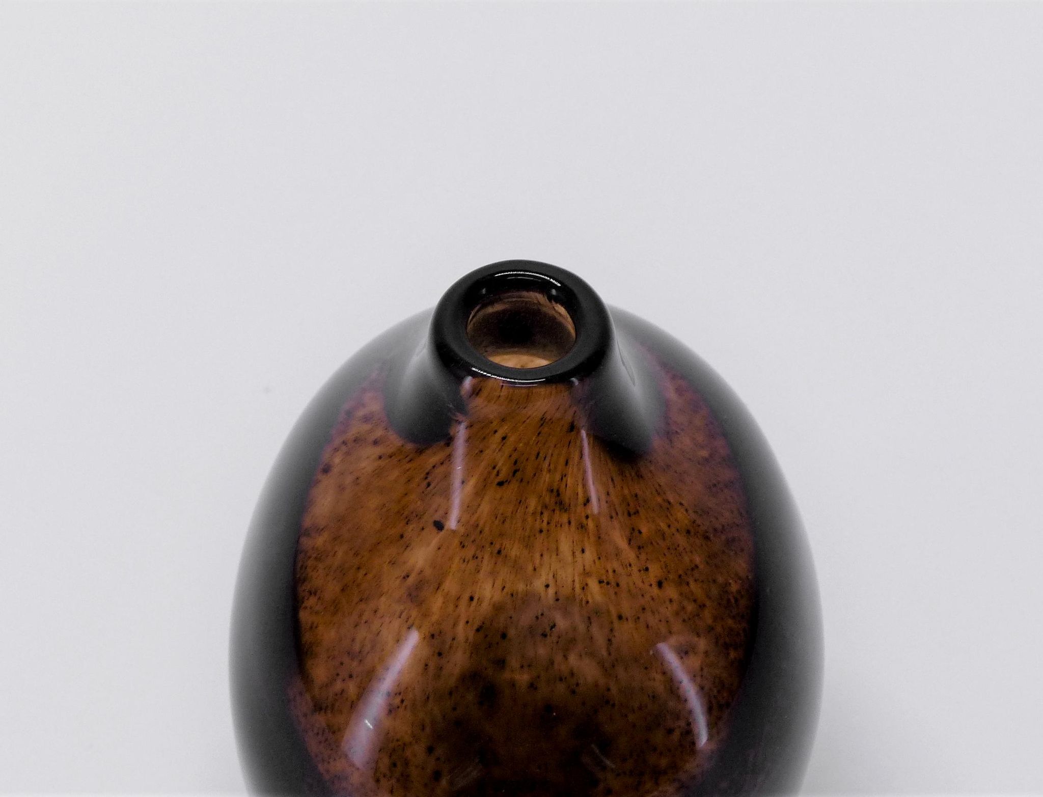 Gunnar Ander vase in blown glass 1960