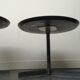 Round 1960 pull-out coffee tables