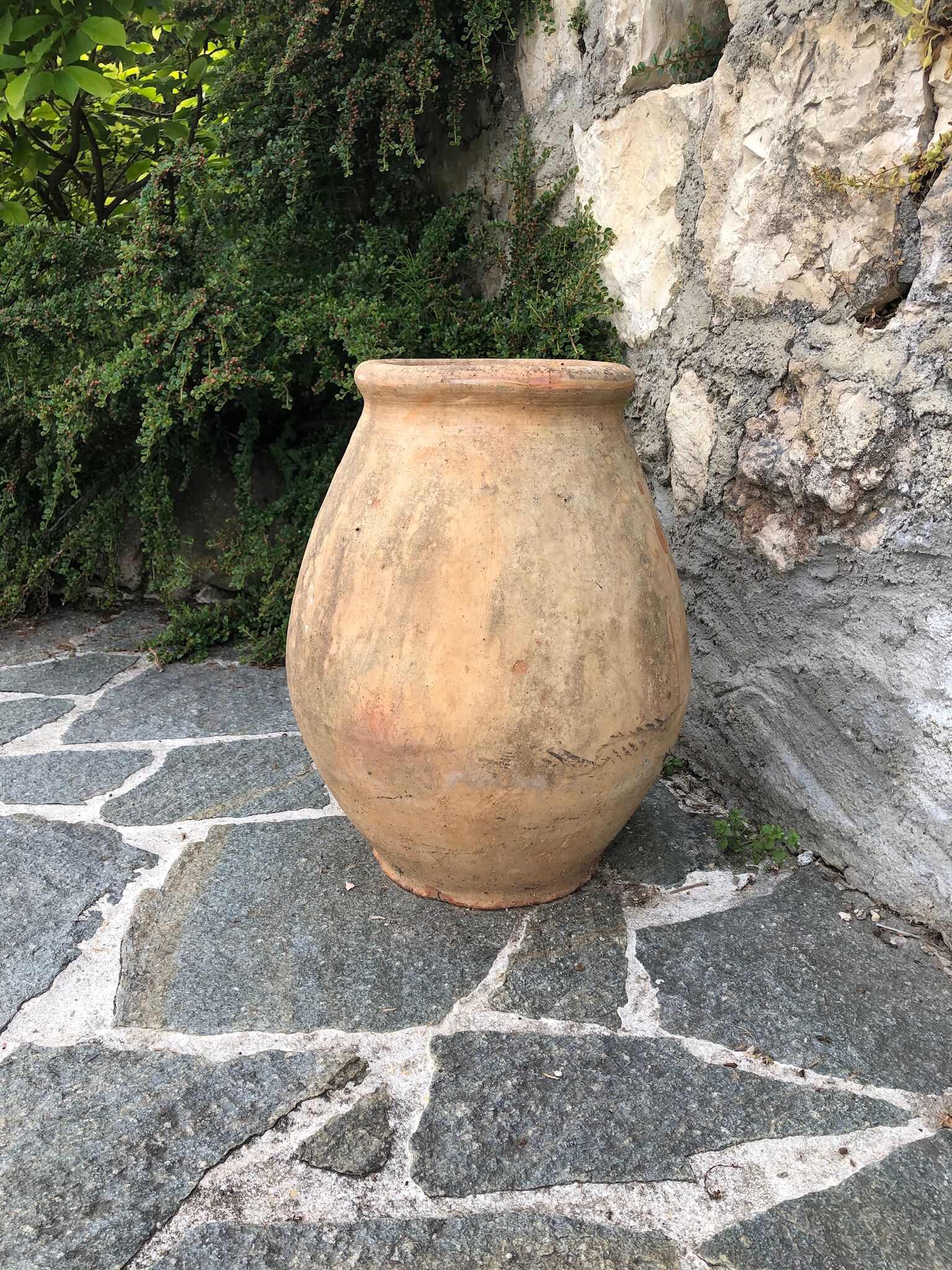 Large terracotta jar