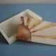 vintage Italian stone alabaster box Scaglione