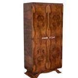 Art Deco cabinet walnut bramble H149