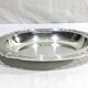 Gallia collection serving dish in silver metal