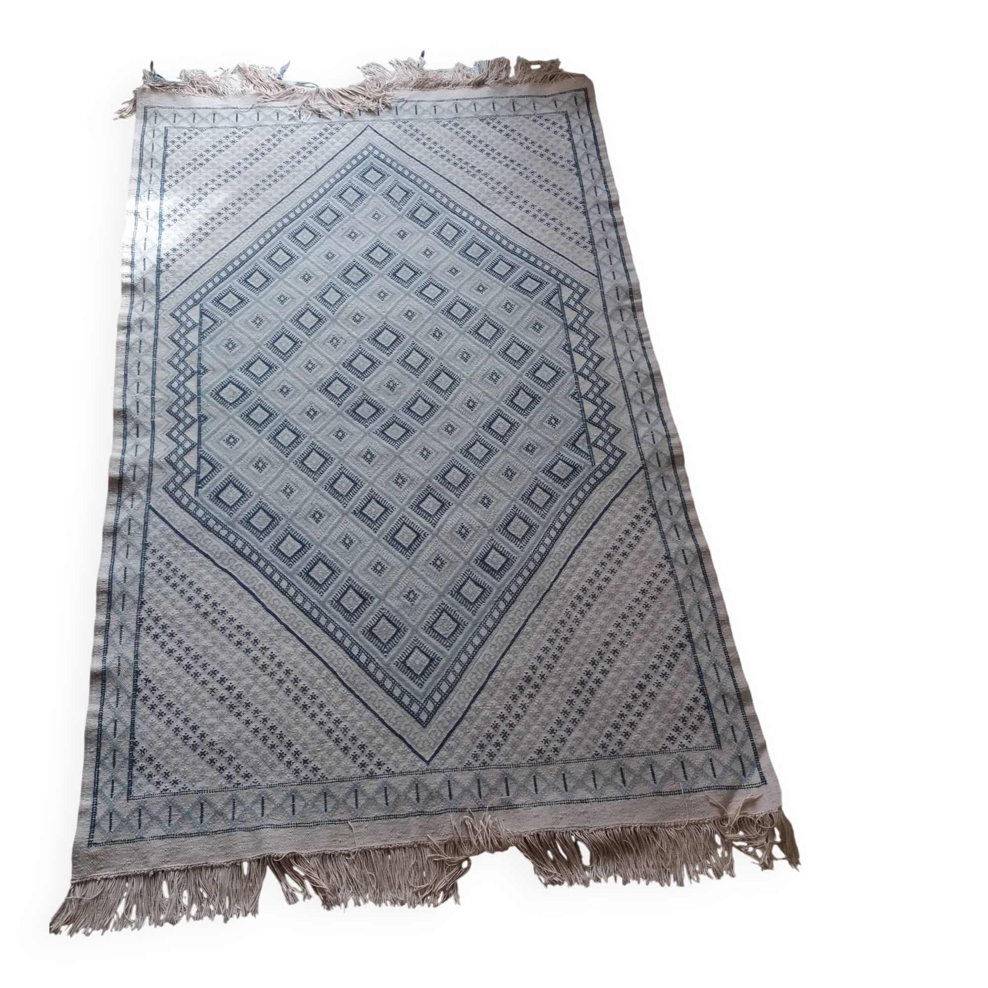 Berber wool rug
