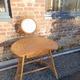 Vintage wicker dressing table