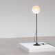 Authentique lampe industrielle sur pied industrielle par kap 1950