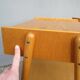 Pair of Scandinavian bedside tables by ab carlström & co möbelfabrik