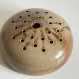 Vintage flower pick table centerpiece