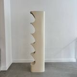 Étagère en ABS laqué beige par Valérie Doubroucinskis pour Rodier, années 70