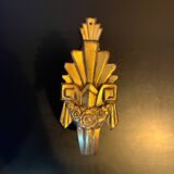 Brass coat hook
