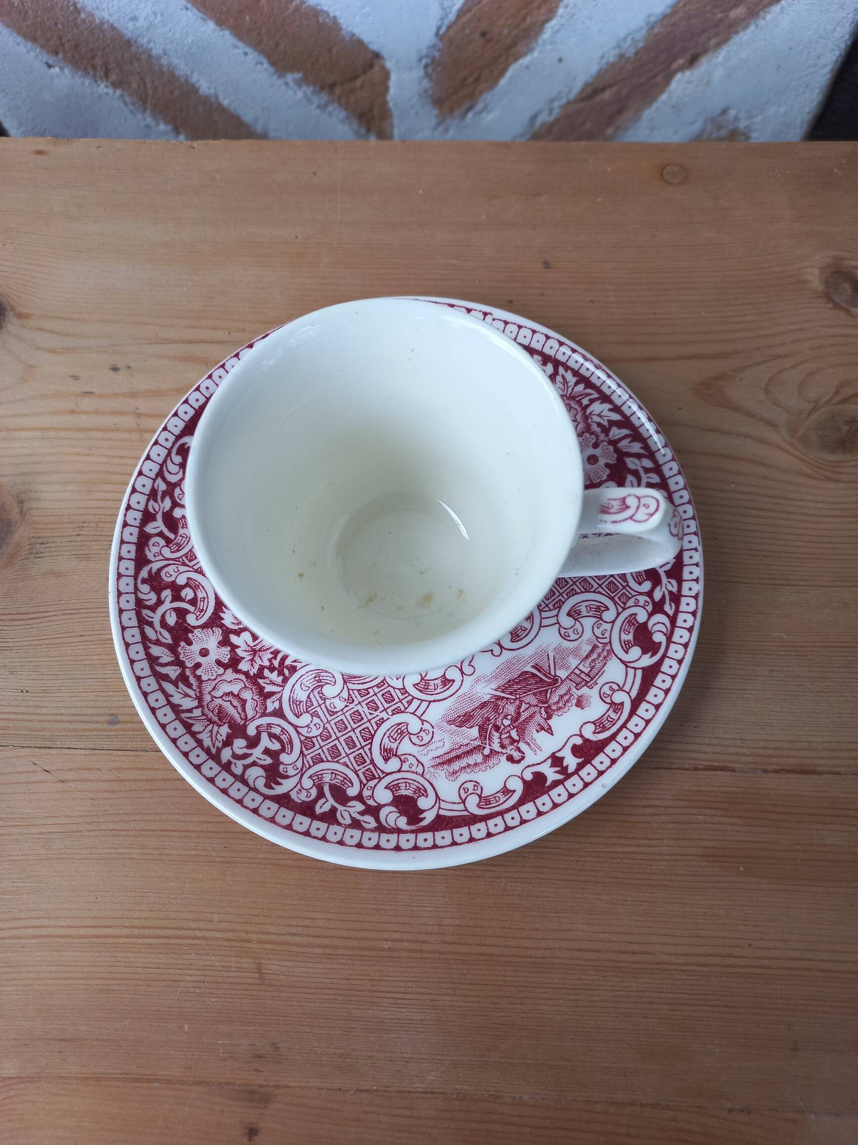 Coffee cup and saucer