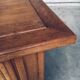 Brutalist Handcrafted Oak 2 Door Cabinet, Belgium, 1950s