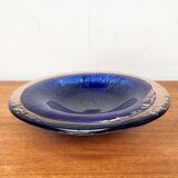 Mid-century Swedish glass bowl from Pukeberg Glass, 1960s.