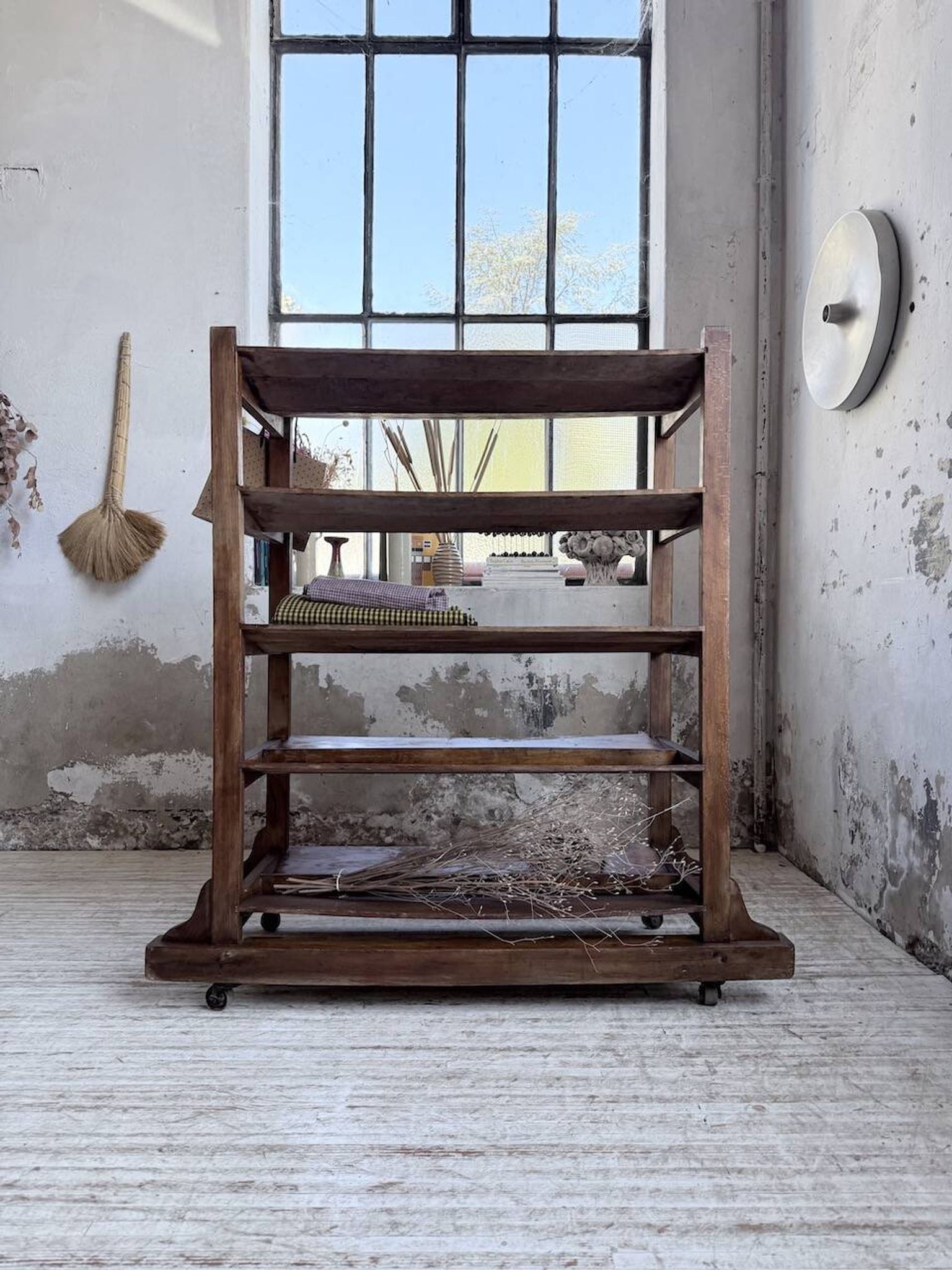 Old bakery shelf from the 1950s.