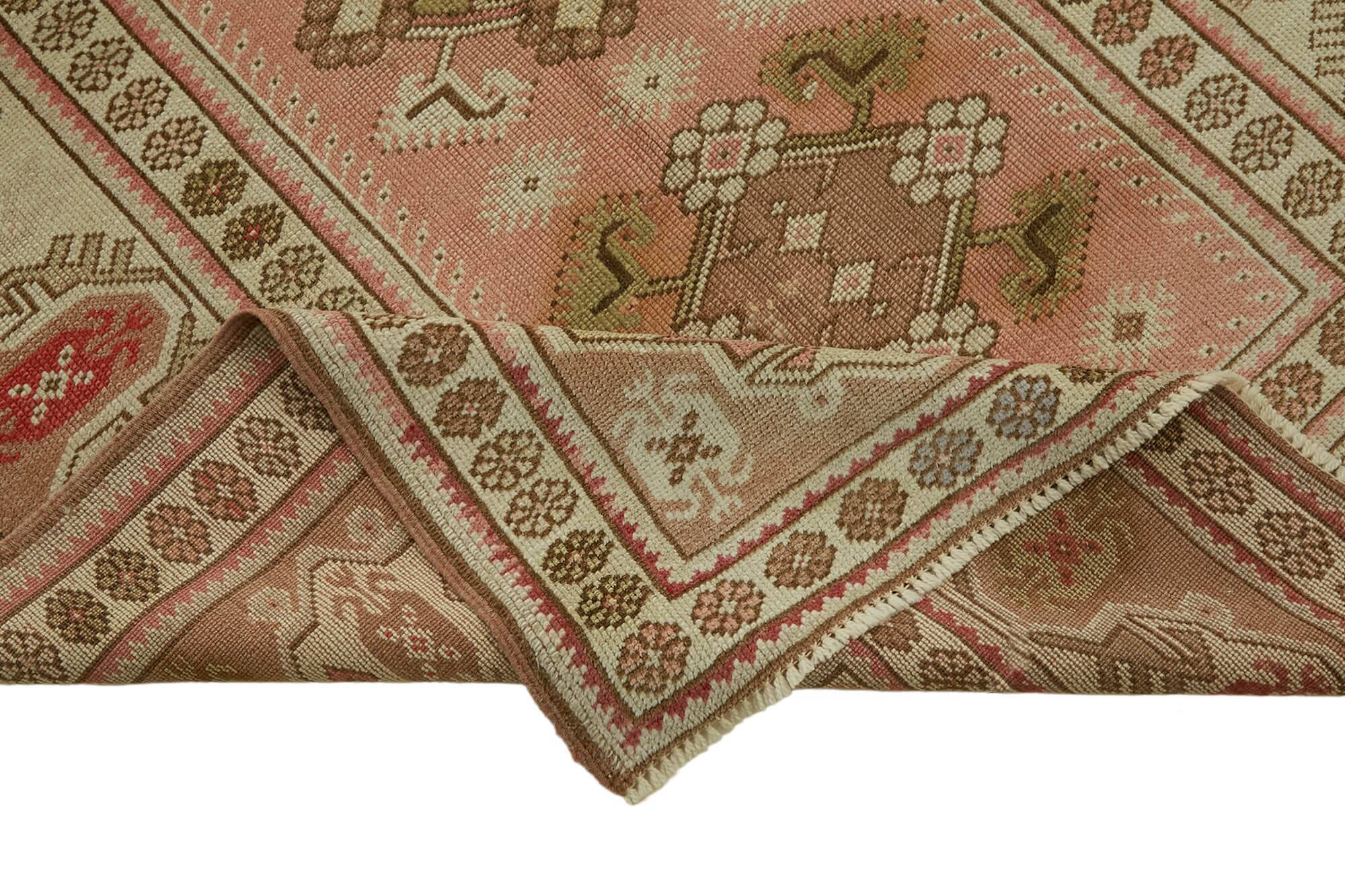Turkish Vintage Anatolian Rug 130 cm x 238 cm