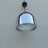 Silver pendant lamp from the 1970s, Staff Leuchten, Germany