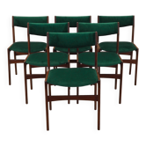 6 chaises en teck, Danemark années 1970
