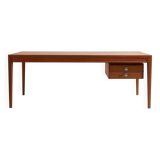 Restored Teak ‘Diplomat’ desk by Finn Juhl for France & Søn, 1950s (MK9758)