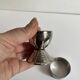 Set coquetier inox vintage