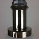 Opaline table lamp 70s space age foot baluster