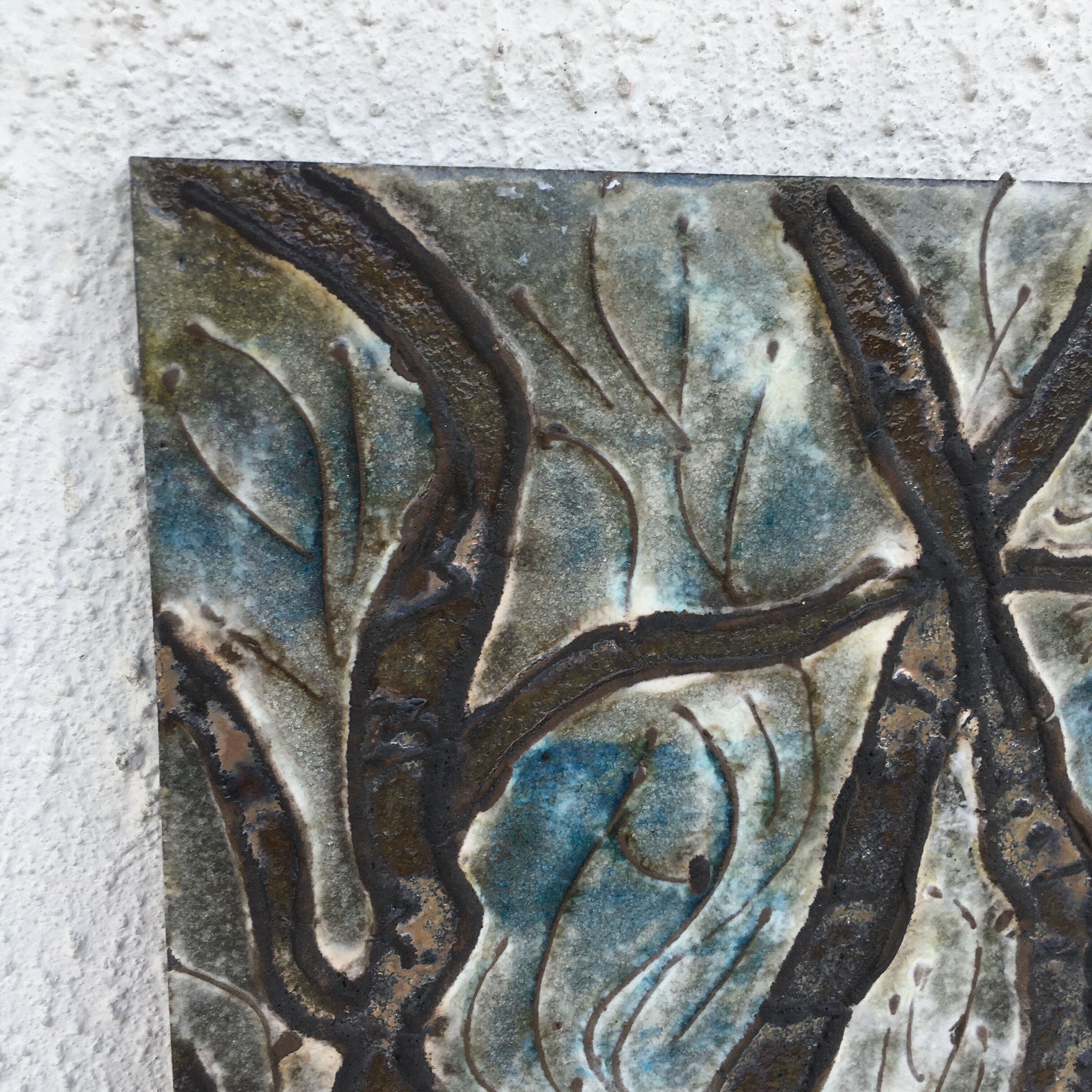 Sunset terracotta wall ceramic