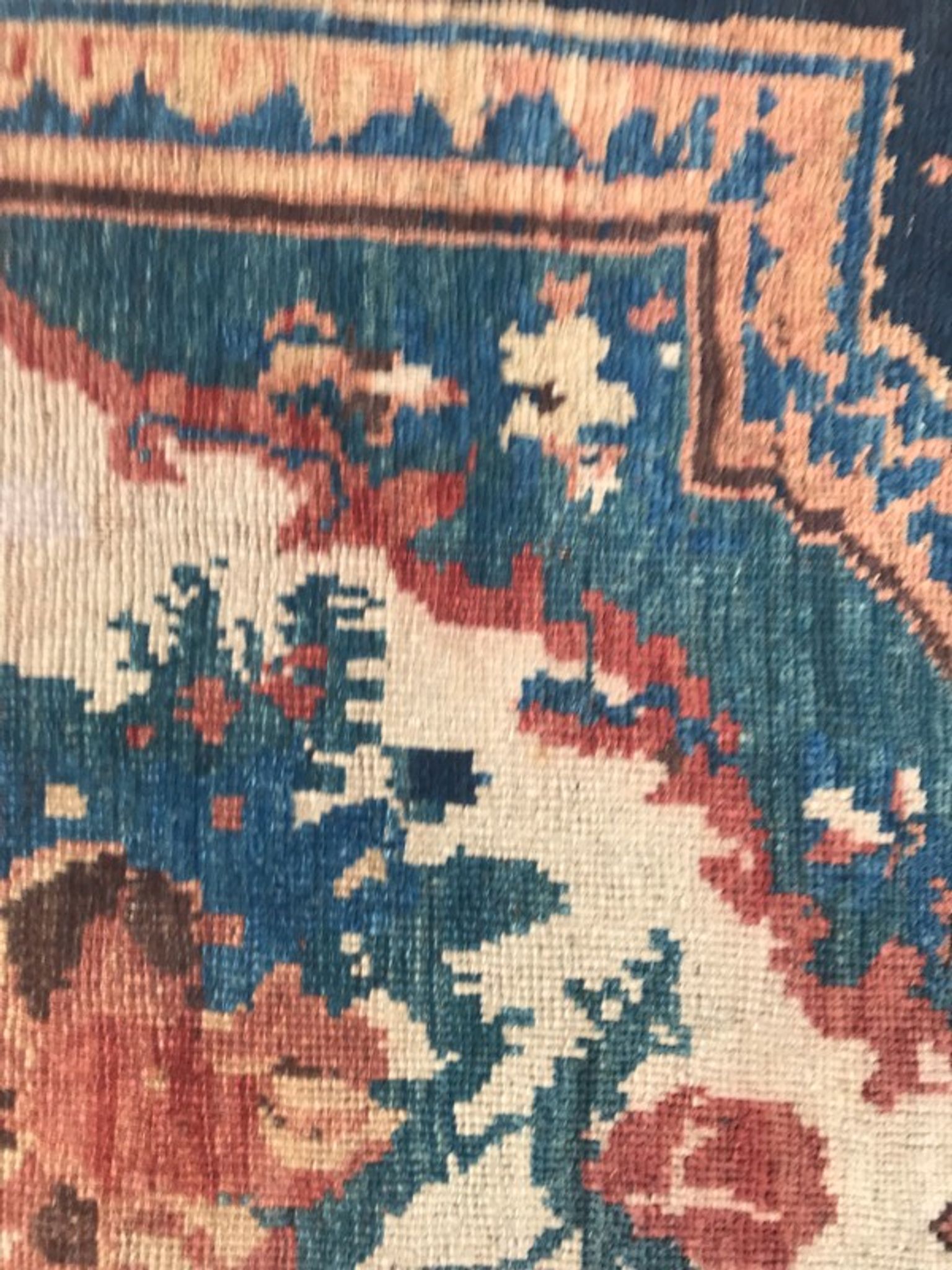 Carpet former Persian Bakhtiar style handmade soap factory - 137x265 cm