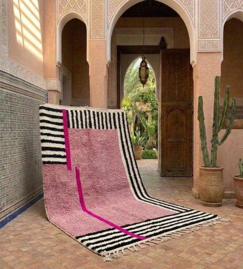 Tapis berbère marocain au charme naturel 250cmx150cm