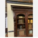 Imposing antique Neo-Renaissance bookcase