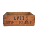 Vintage wooden case montblanc