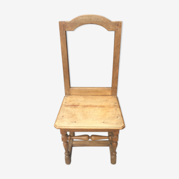 Authentic lorraine chair in golden oak