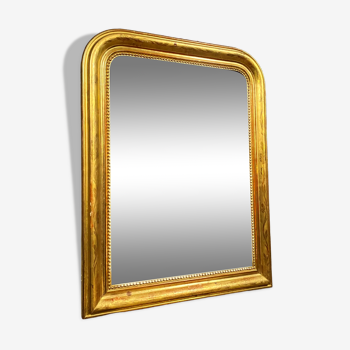 Miroir doré époque Louis Philippe vers 1830 83 X 64cm