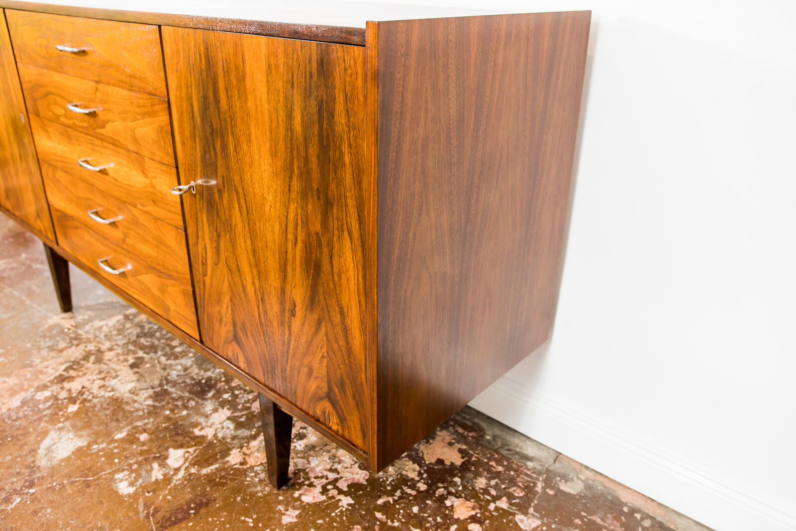 Mid century walnut sideboard, 1960s