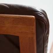 Danish leather sofa set by Arne Wahl Iversen for Komfort