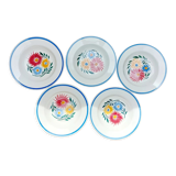 Lot de 5 assiettes creuses HBC Choisy le Roi