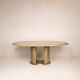 Angelo Mazzola parchment table produced by Ar.Vi Salpol