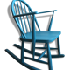 Rocking-chair Ercol vintage