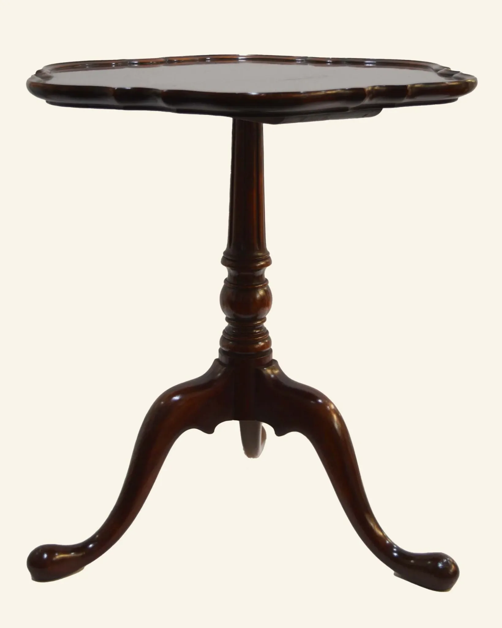 American gueridon Grand Rapids (Michigan), tripod base, 20th century