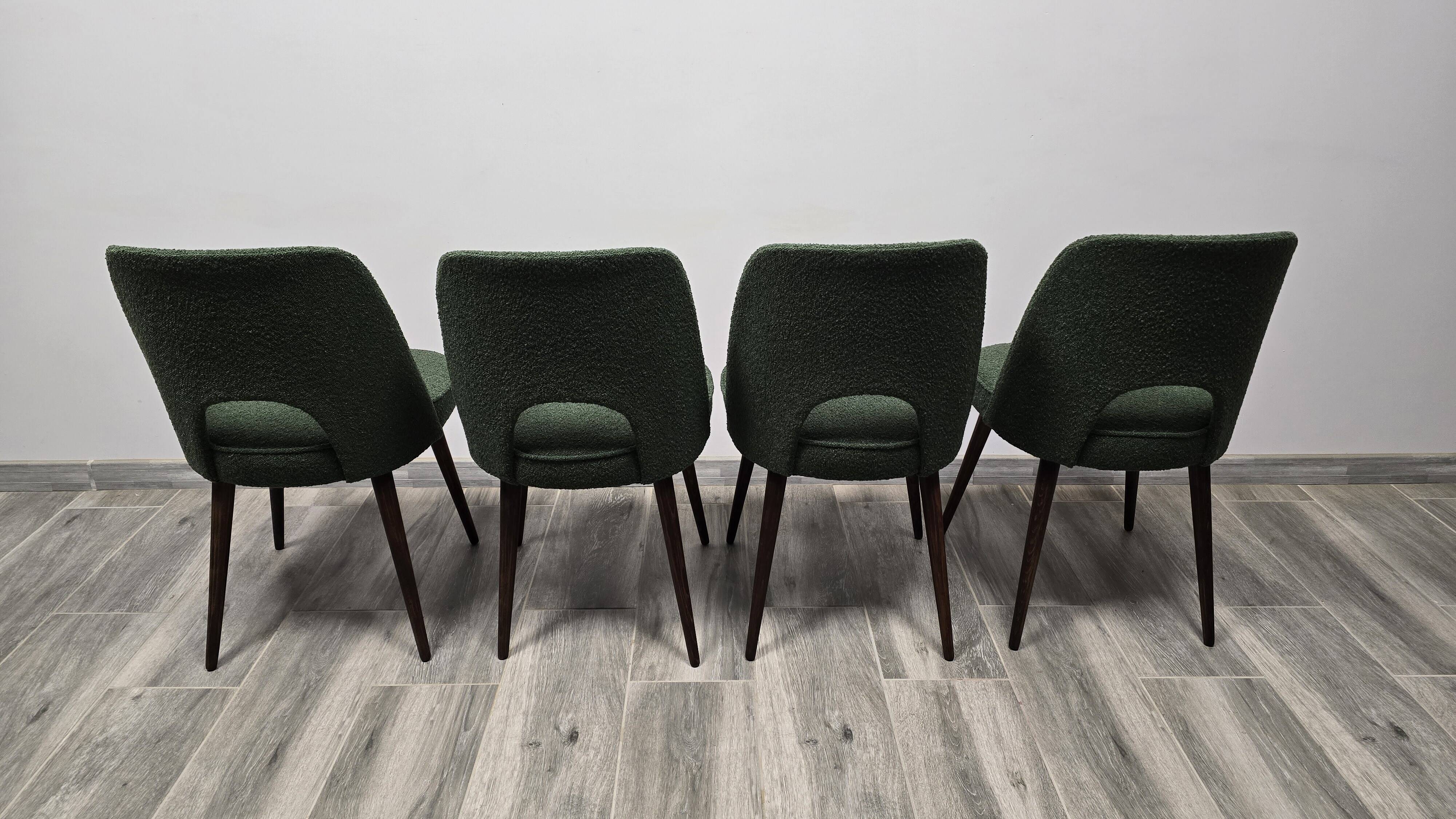 Dining Chairs by Oswald Haerdtl for Ton, 1950s, Set of 4