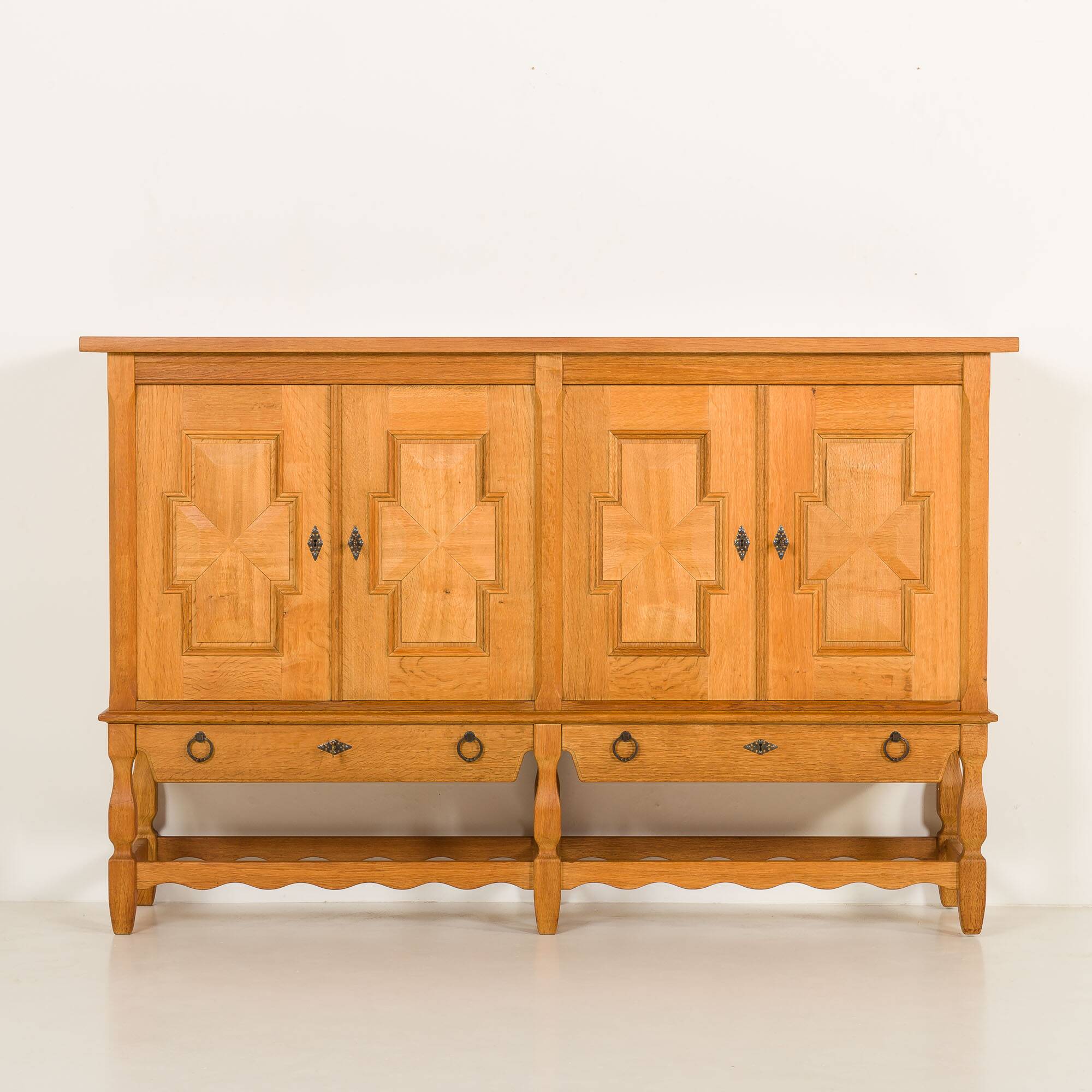 Henning Kjaernulf oak sideboard, 1970s