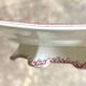 Clay cake plate Clairefontaine, "Indiana" service