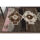 1970s Turkish Hand-Knotted Wool Cotton Brown Runner Rug 149x320
