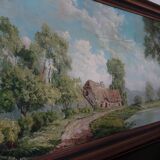 Oil on panel by Roger Houck