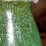 Vase Anglais à l'émail flammé vintage