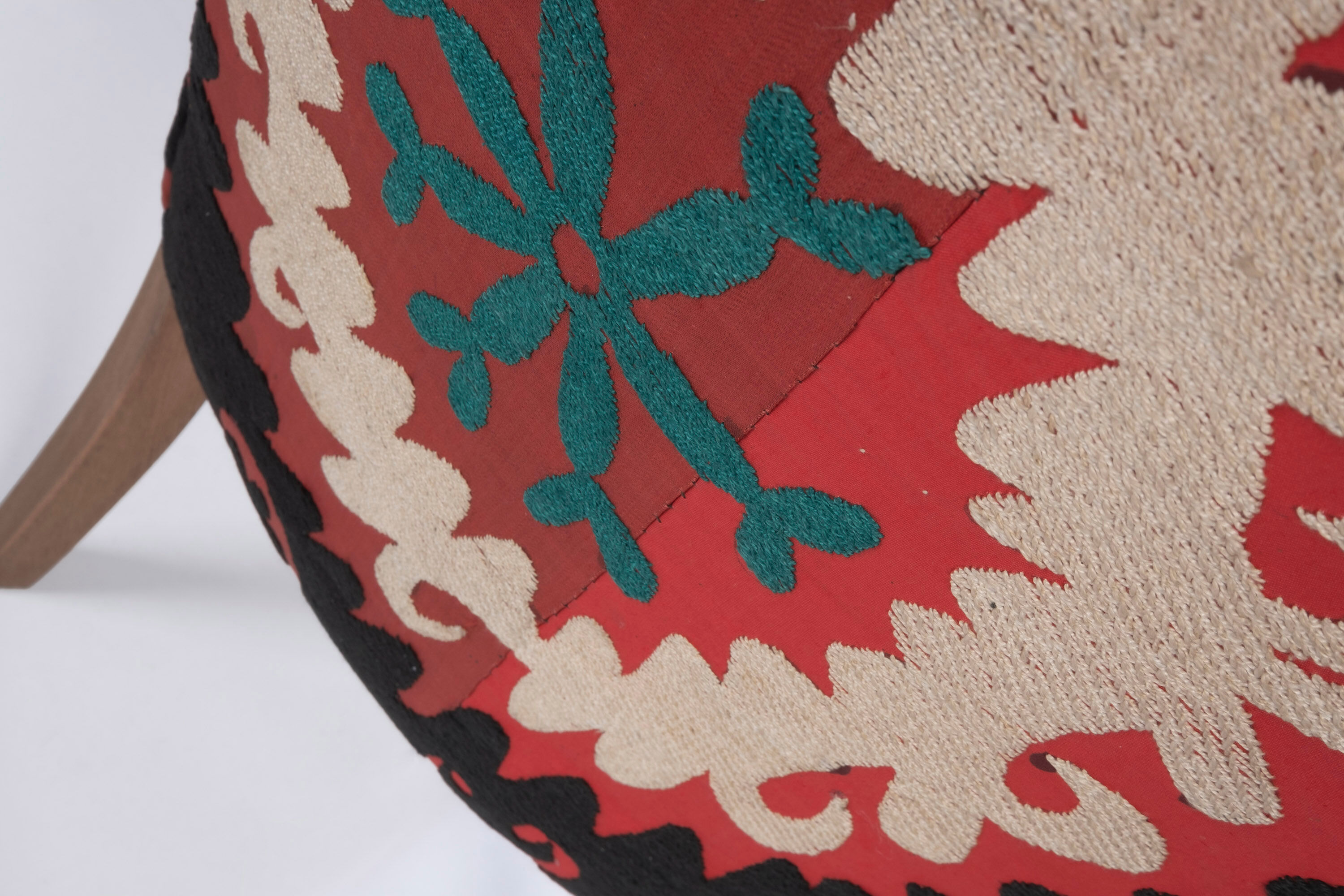 Unique Suzani Armchair Ethnic Bergere